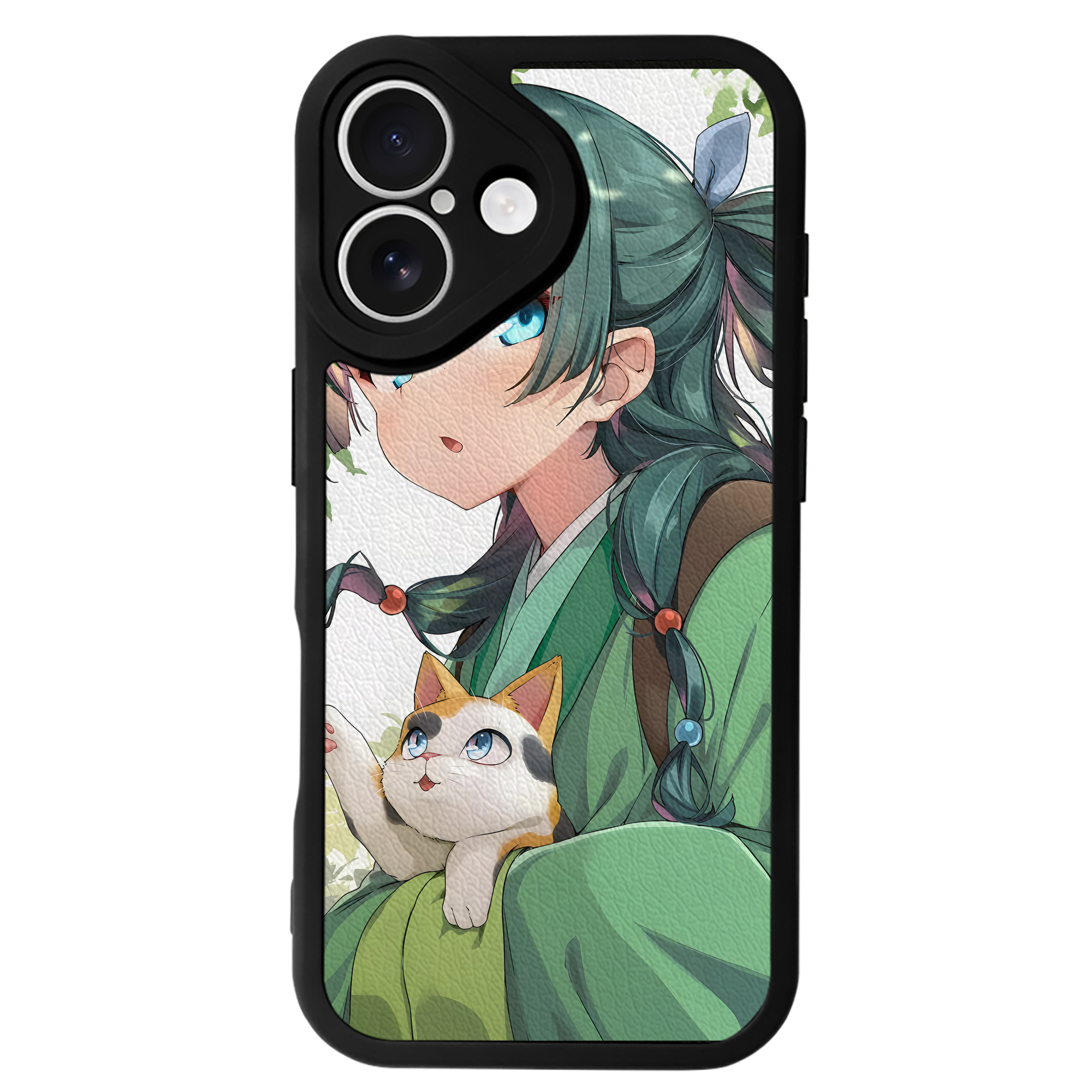 （画像用） 薬屋のひとりごと The Apothecary Diaries 【iPhone 16シリーズ対応】シリコンスマホケース（レザー調） 材質：シリコン